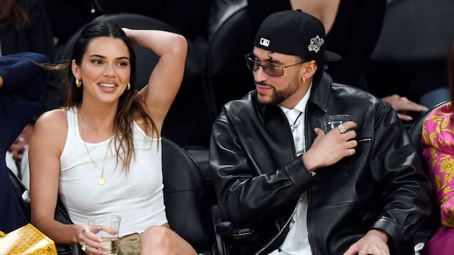 Kendall Jenner y Bad Bunny 