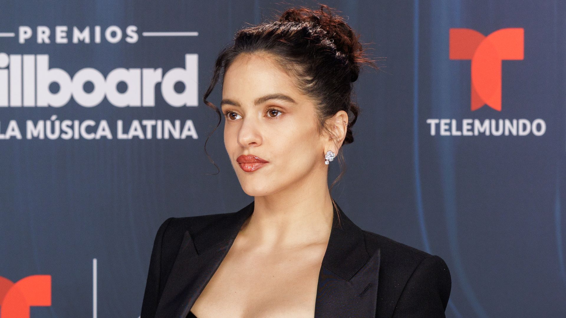 Rosalía durante los Billboard Latin Music Awards 2026, celebrados en Miami.