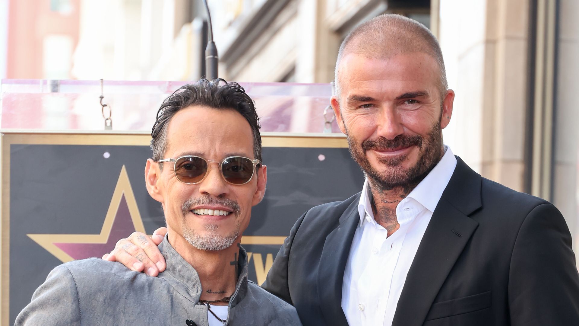 Marc Anthony y su gran muestra de cariño para los Beckham: una obra de arte rodante [EXCLUSIVA]