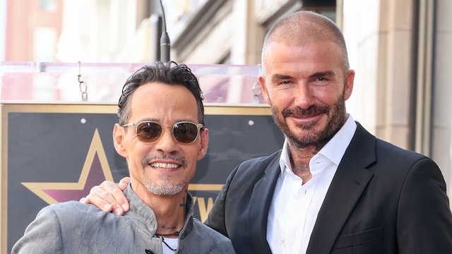 Marc Anthony y su gran muestra de cariño para los Beckham [EXCLUSIVA]