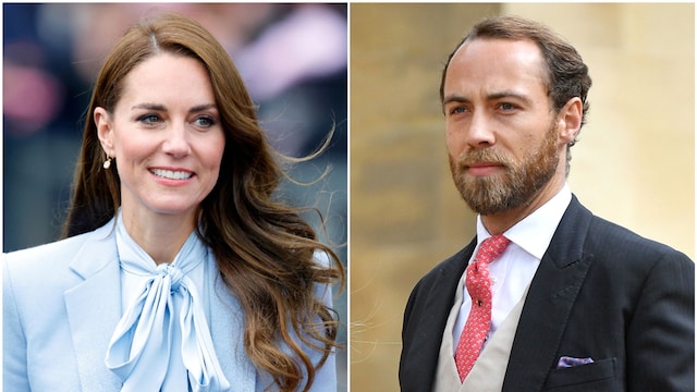 La princesa Kate y su hermano menor James Middleton.