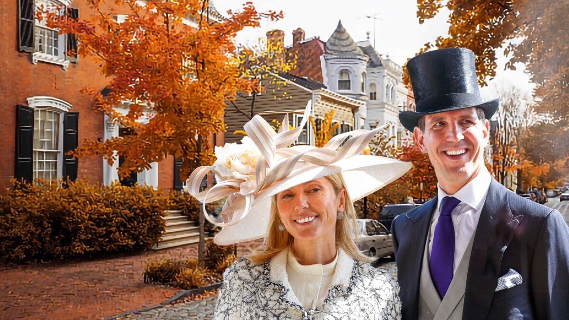 Pablo y Marie-Chantal de Grecia regresan a Georgetown, el lugar donde Felipe VI fue un estudiante más