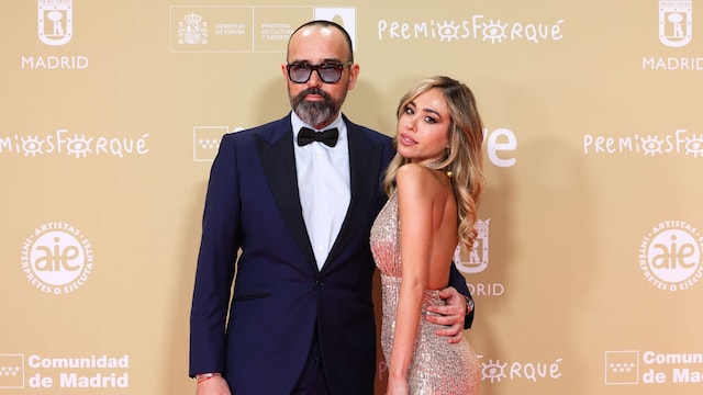 Risto Mejide y Grecia Castta en los Premios Forqué