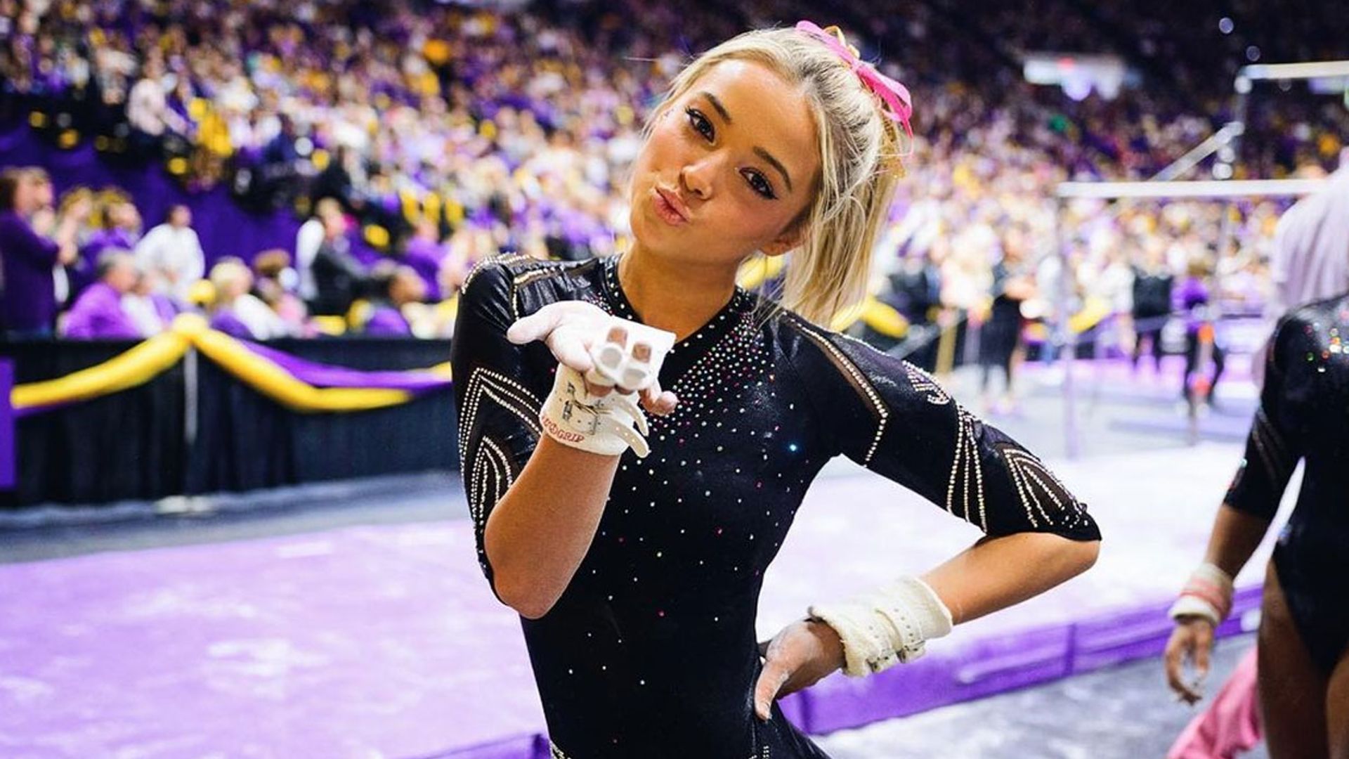 Descubre a Olivia Dunne, la gimnasta e 'influencer' de 20 años que causa furor