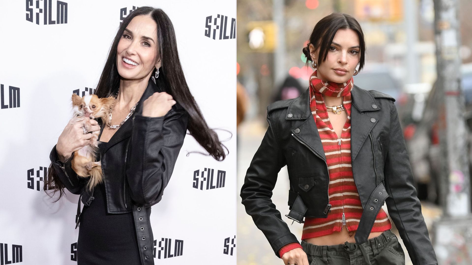 Demi Moore y Emily Ratajkowski