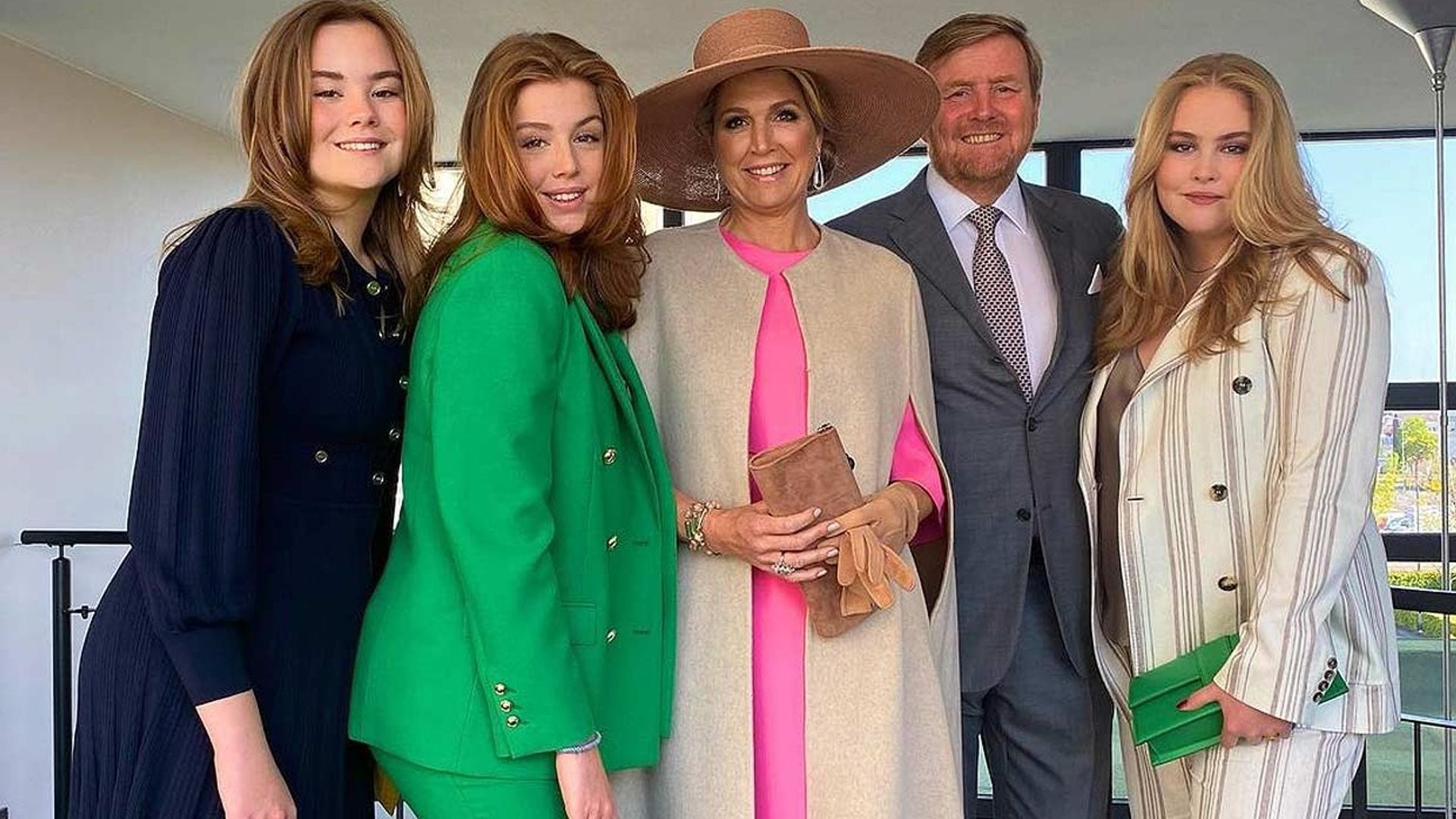 La princesa Alexia hace un alto en sus estudios en Gales para estar con su padre durante su cumpleaños