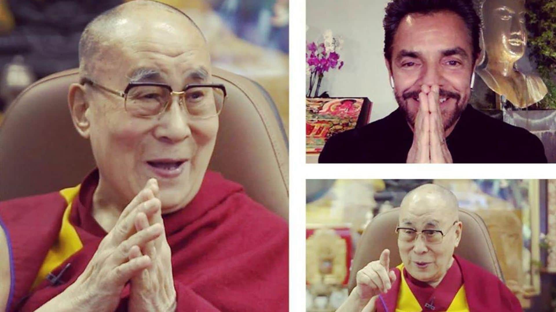 Eugenio Derbez cumple su sueño con una divertida entrevista al Dalai Lama