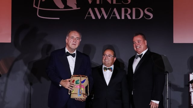 Integrantes de Vega Sicilia,  elegida Mejor Bodega del Mundo en los Golden Vines 2024