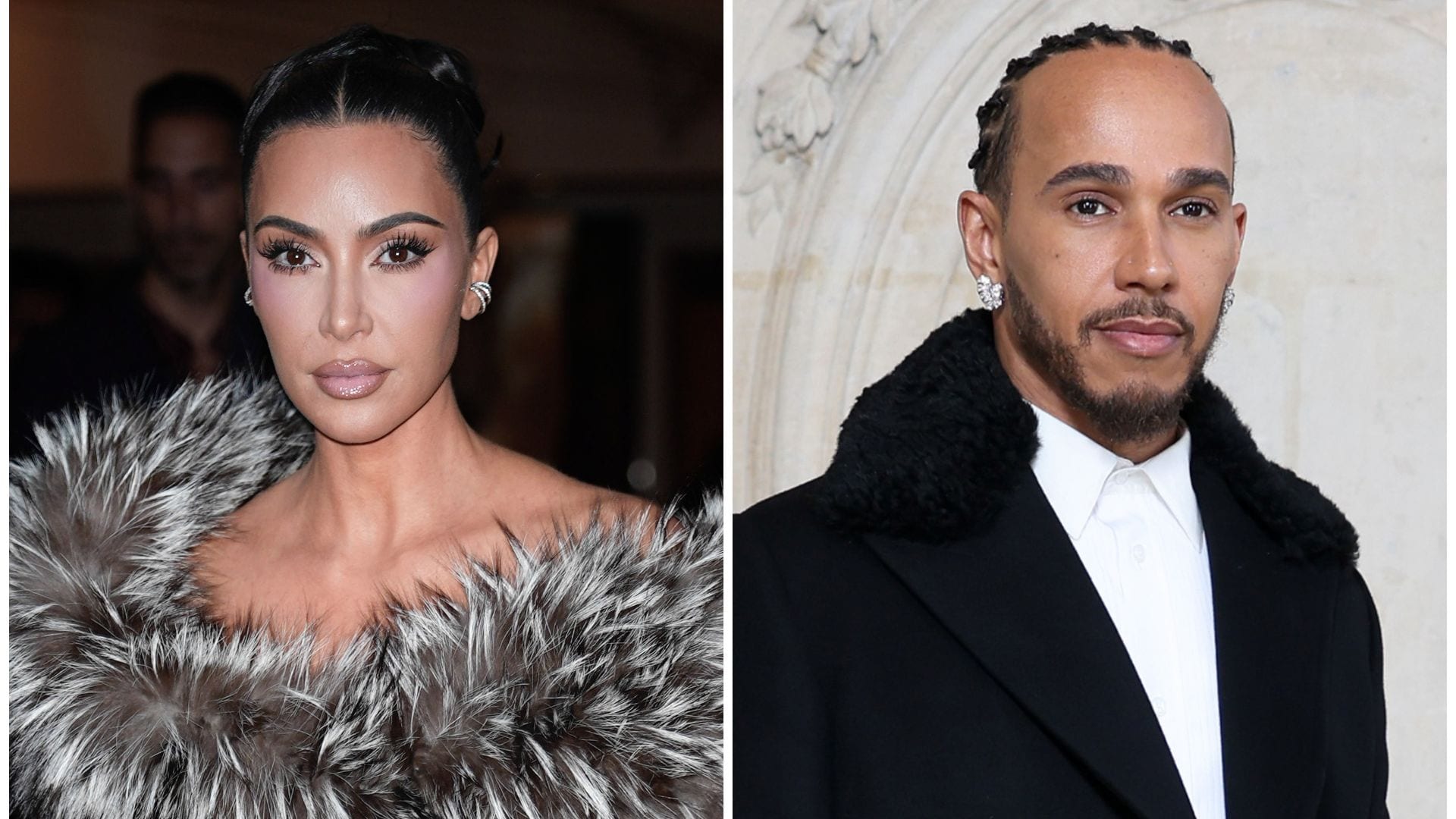 Kim Kardashian y Lewis Hamilton