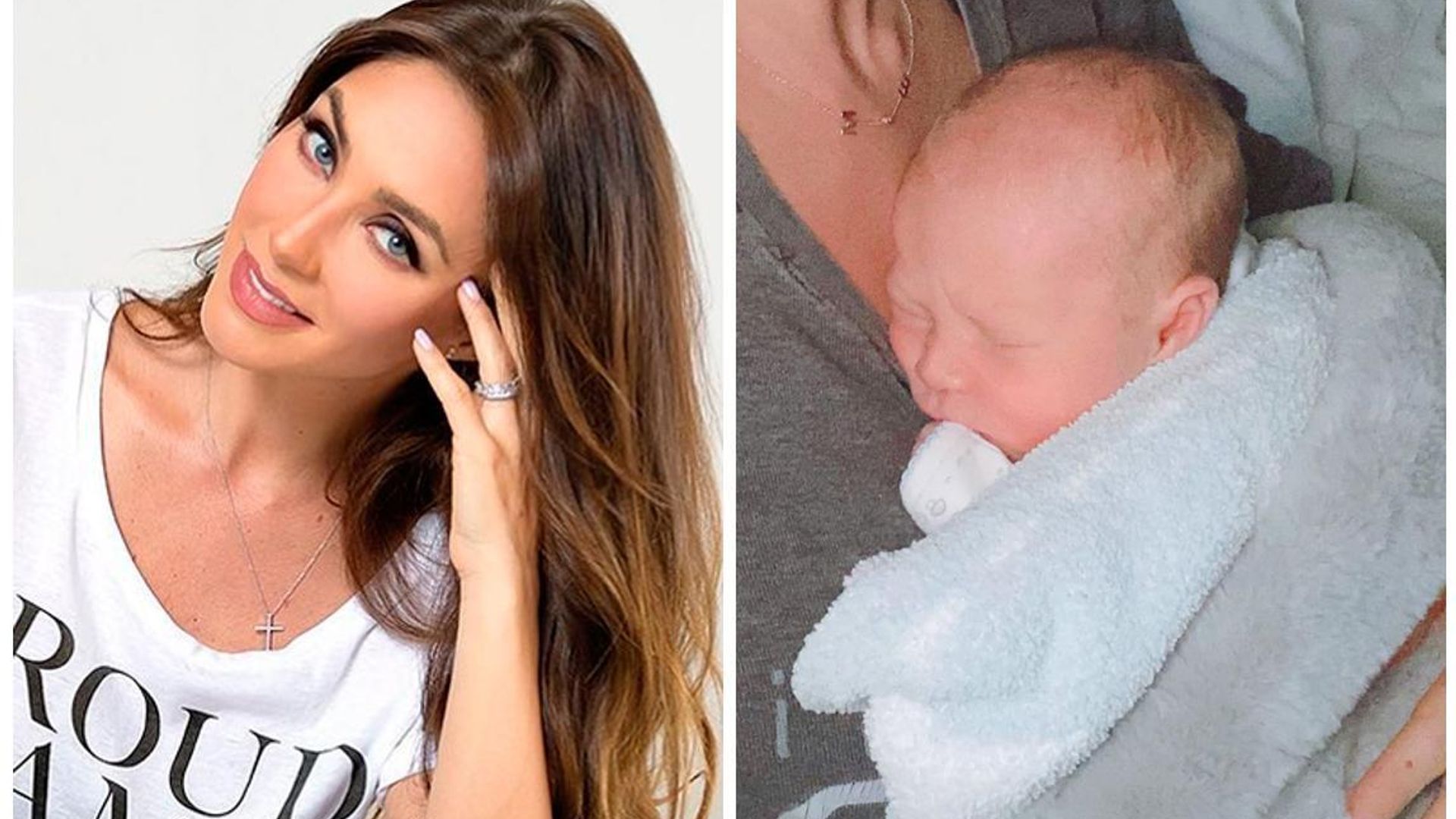 Anahí celebra el primer mes de vida de su hijo Emiliano