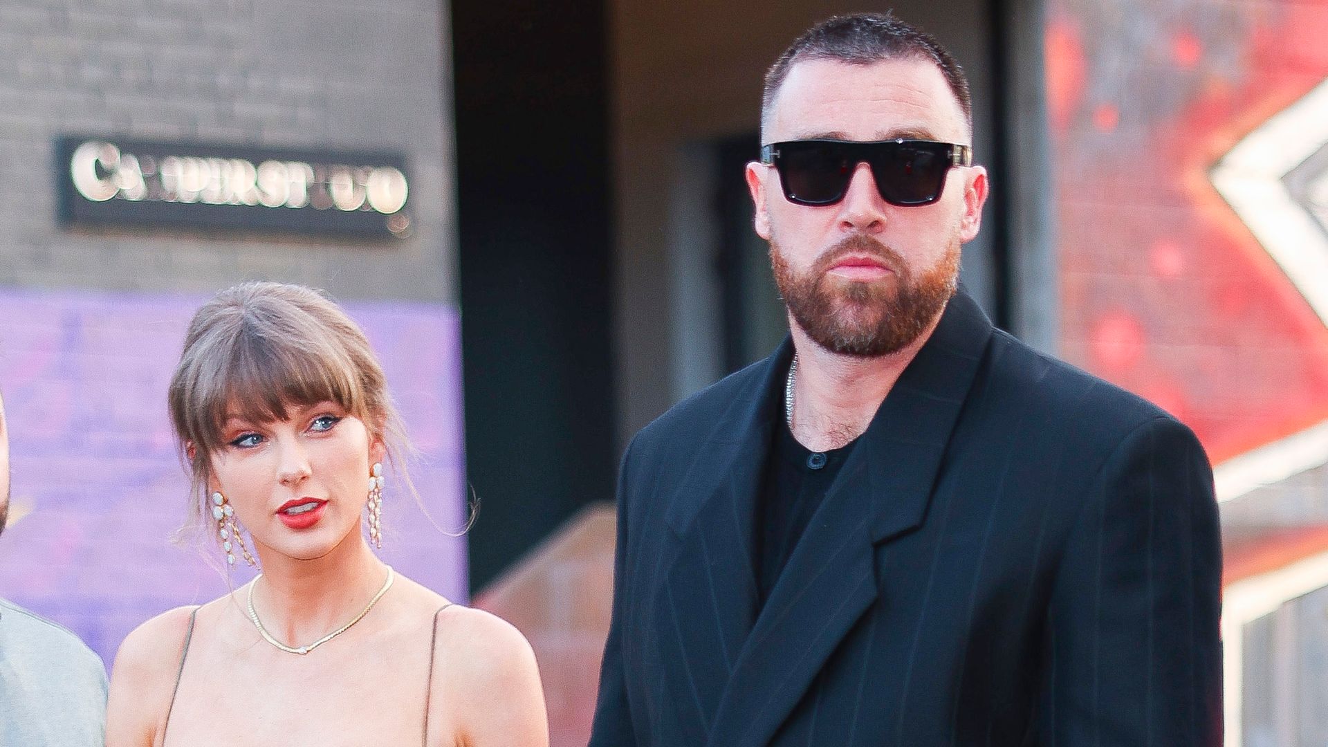 Taylor Swift y Travis Kelce en una imagen de archivo
