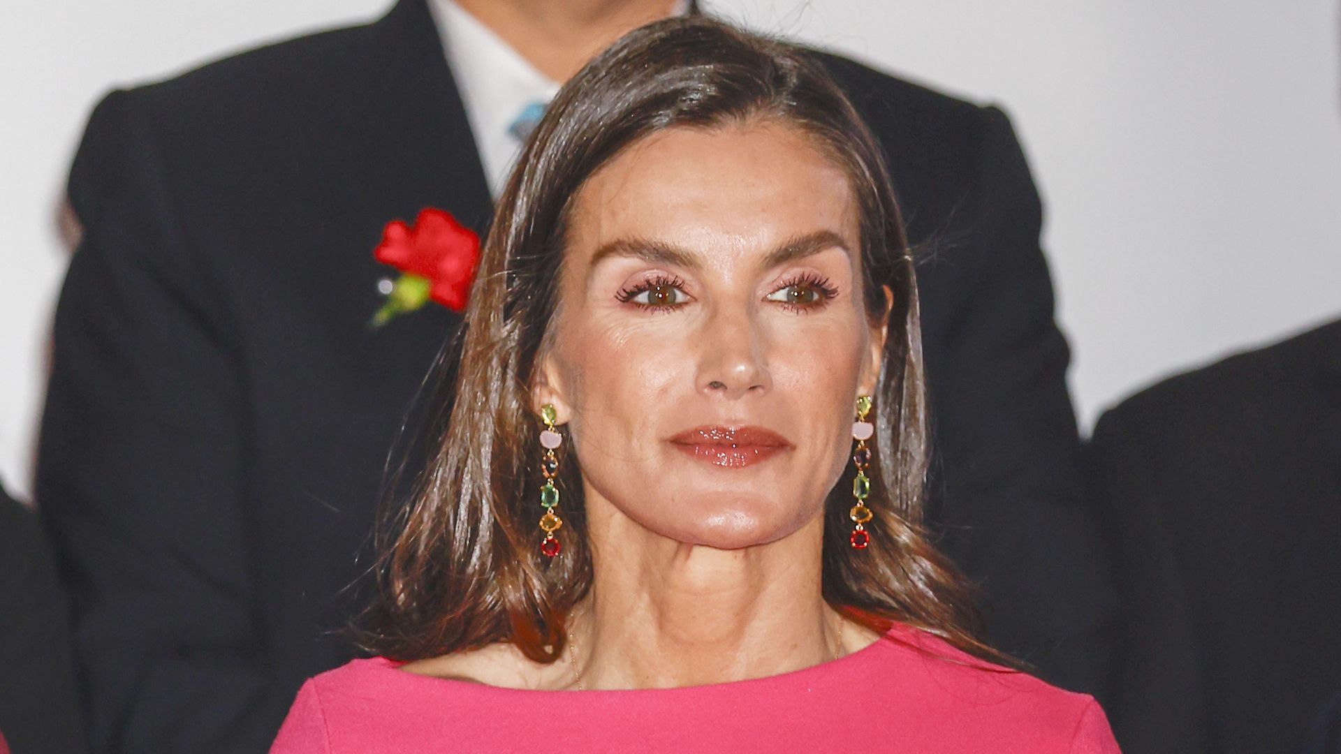 La reina Letizia participa en el 17 encuentro iberoamericano sobre Enfermedades Raras en Iberoamérica, en el Teatro Real de Madrid, el 14 de mayo de 2026