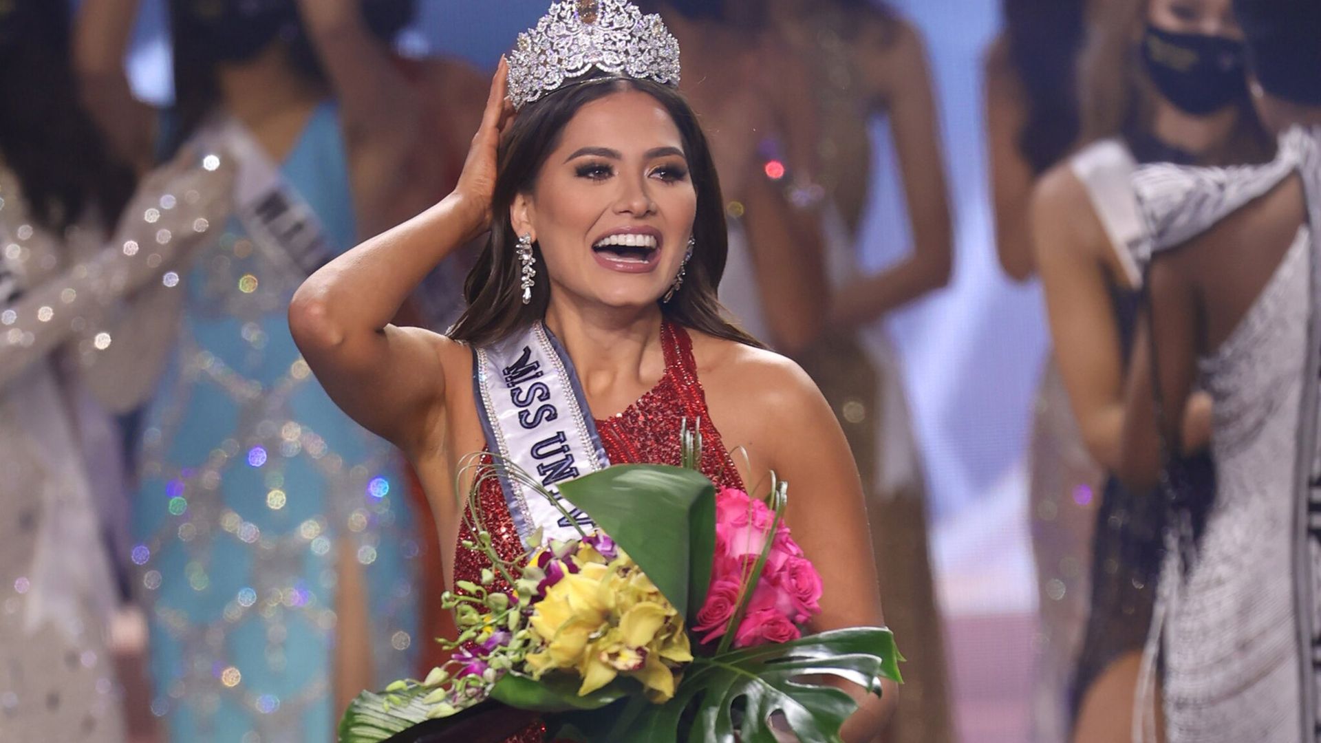 Andrea Meza, Miss México, gana Miss Universe