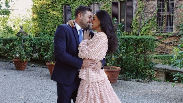 Ale Capetillo y Nader se fueron de boda a Italia