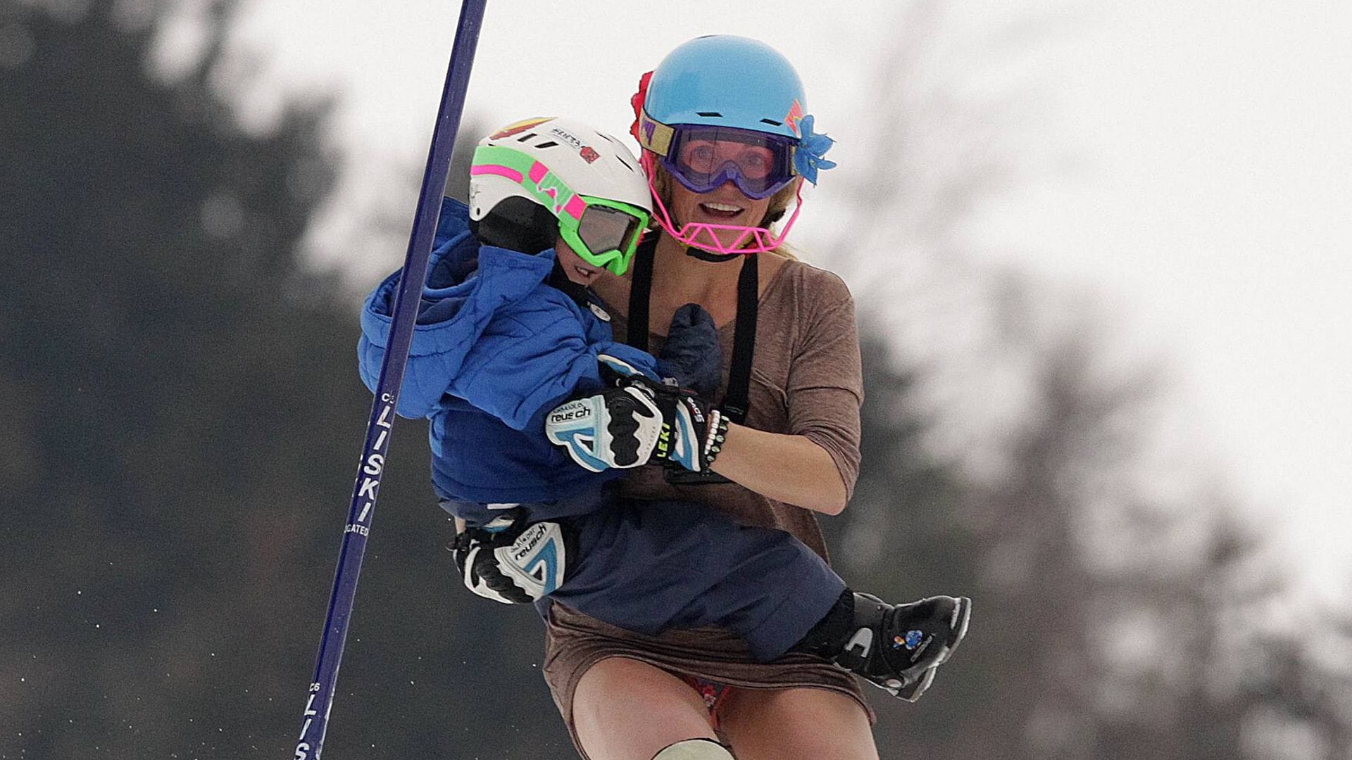 Madre e hijo hacen historia en los Juegos Olímpicos de Invierno: competirán juntos en esquí alpino