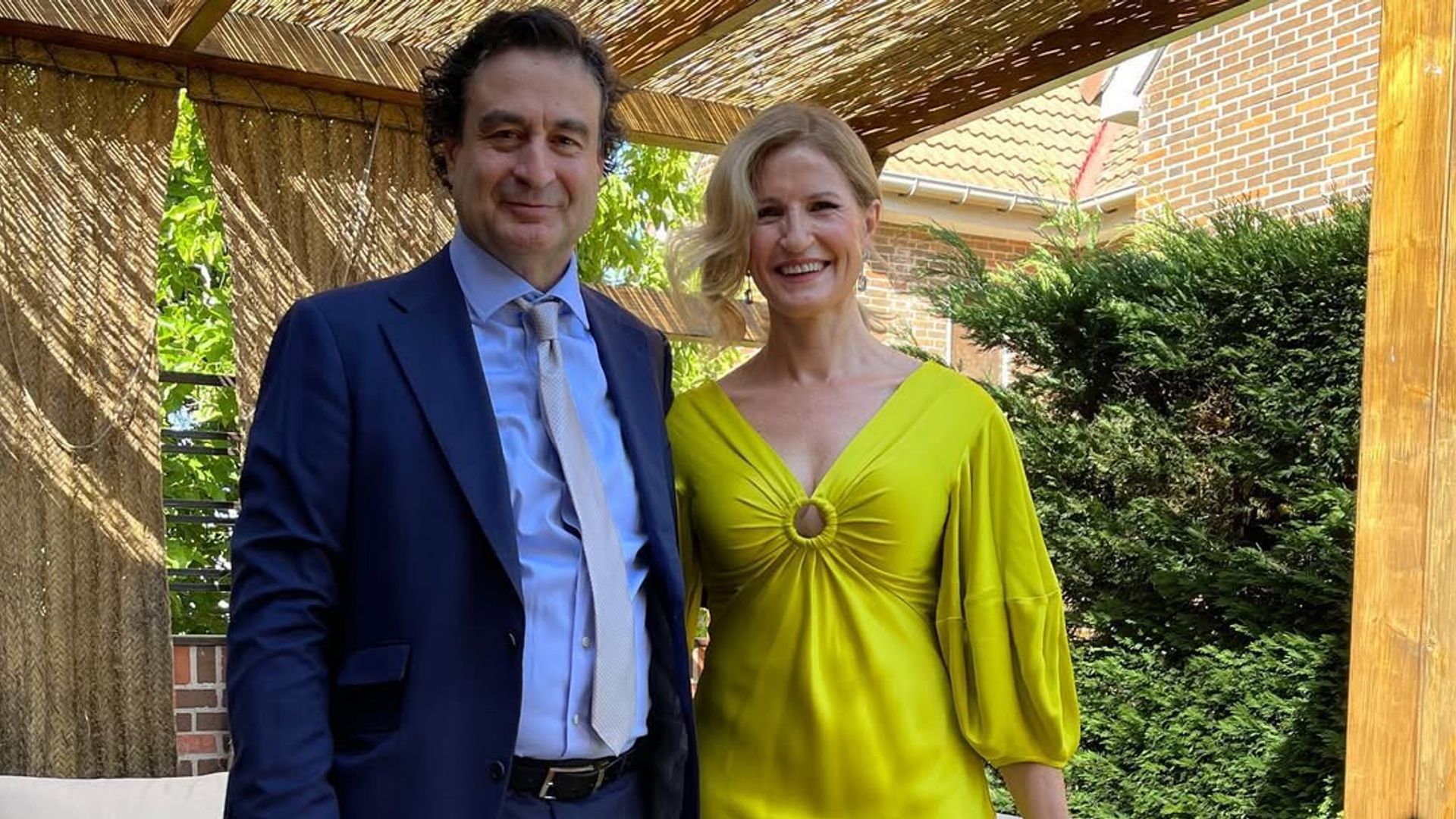 Pepe Rodríguez y su mujer, Mariví Fernández, celebran la gra