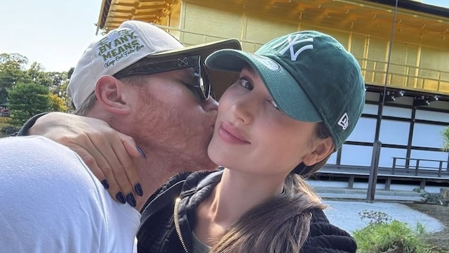María Fernanda celebró en redes los 35 años de su esposo, Saúl El Canelo Álvarez.