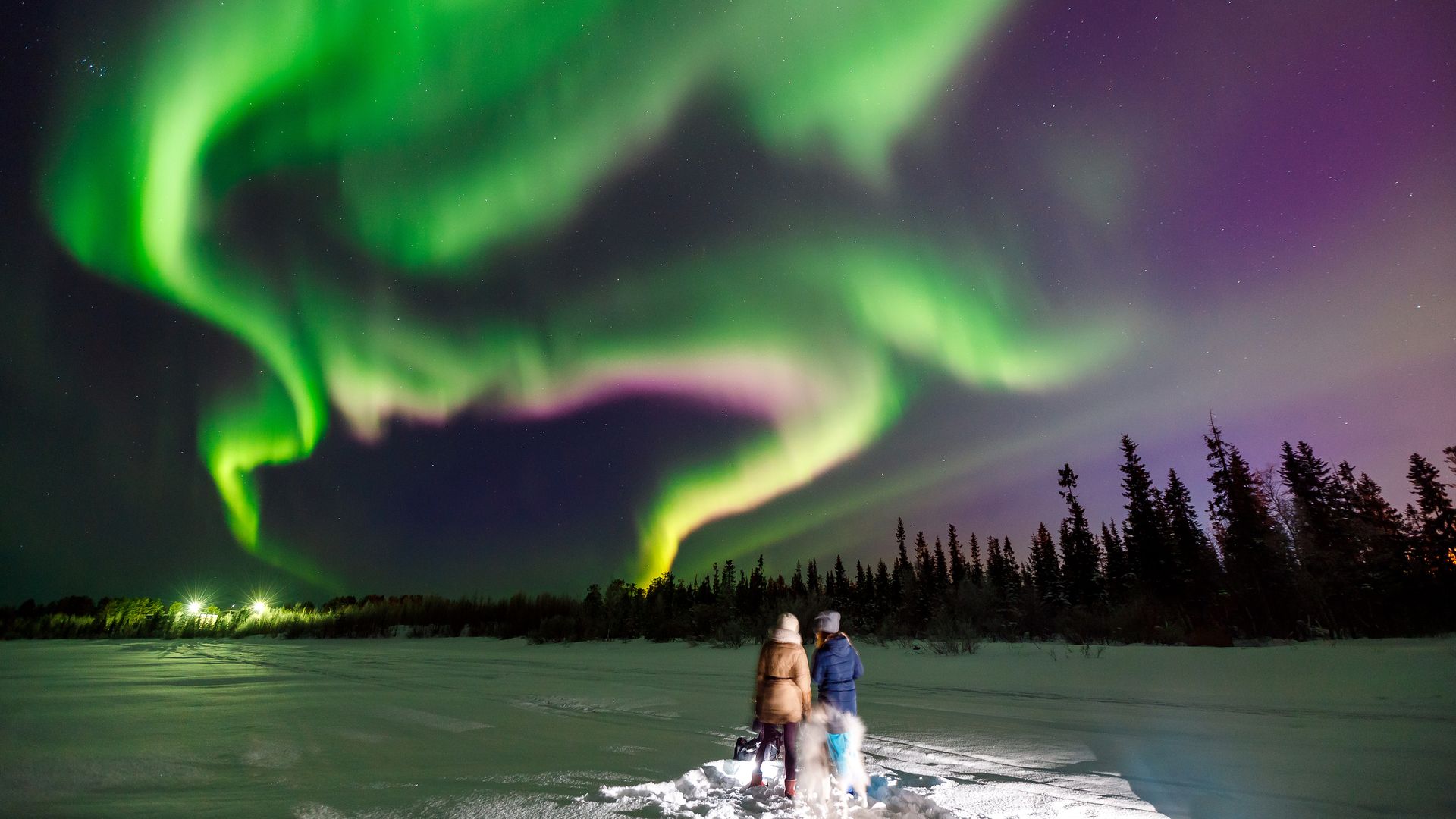 Auroras boreales en Noruega