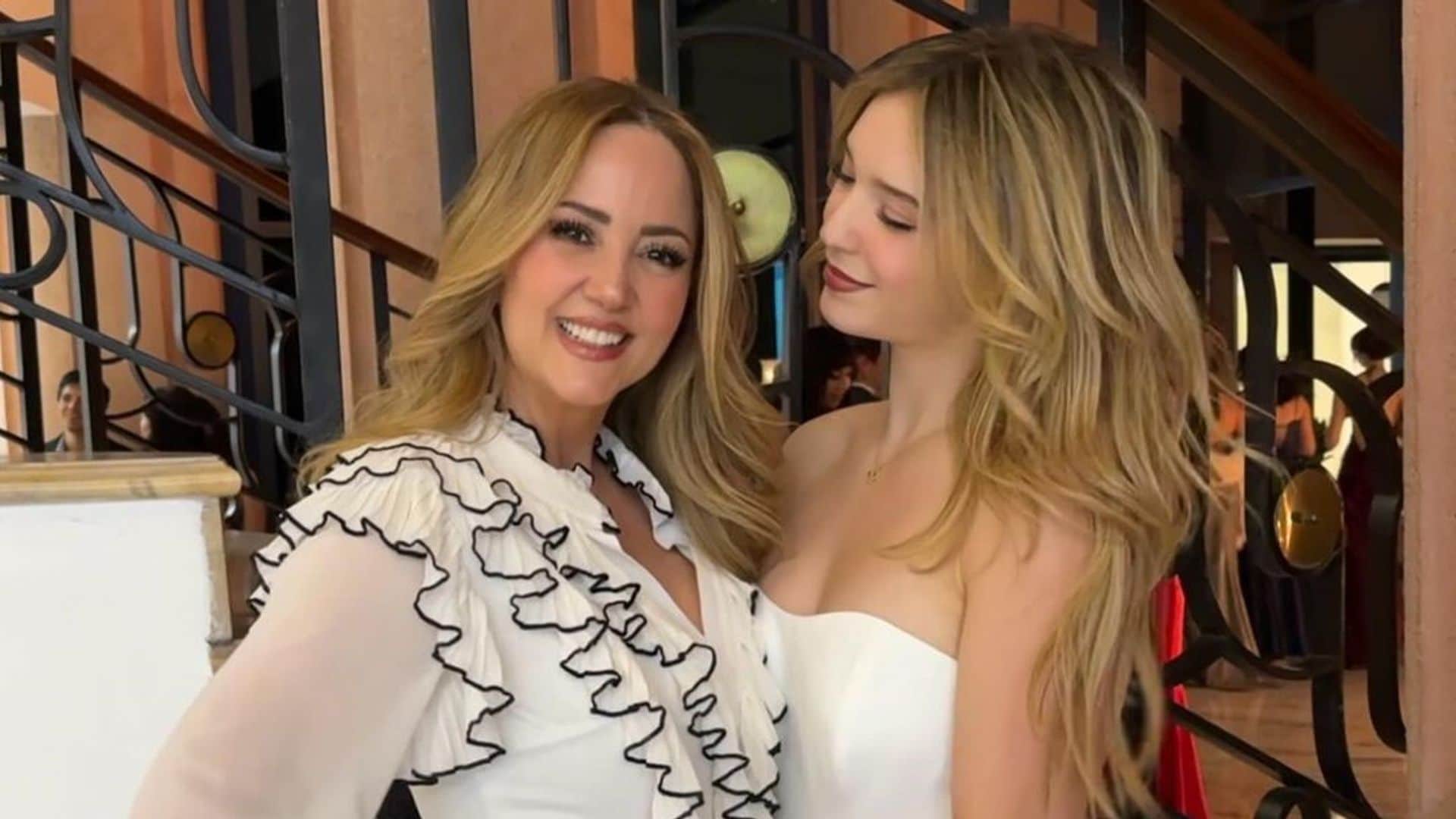 Los emotivos mensajes de Andrea Legarreta y Erik Rubín para su hija Mía en su cumpleaños 20