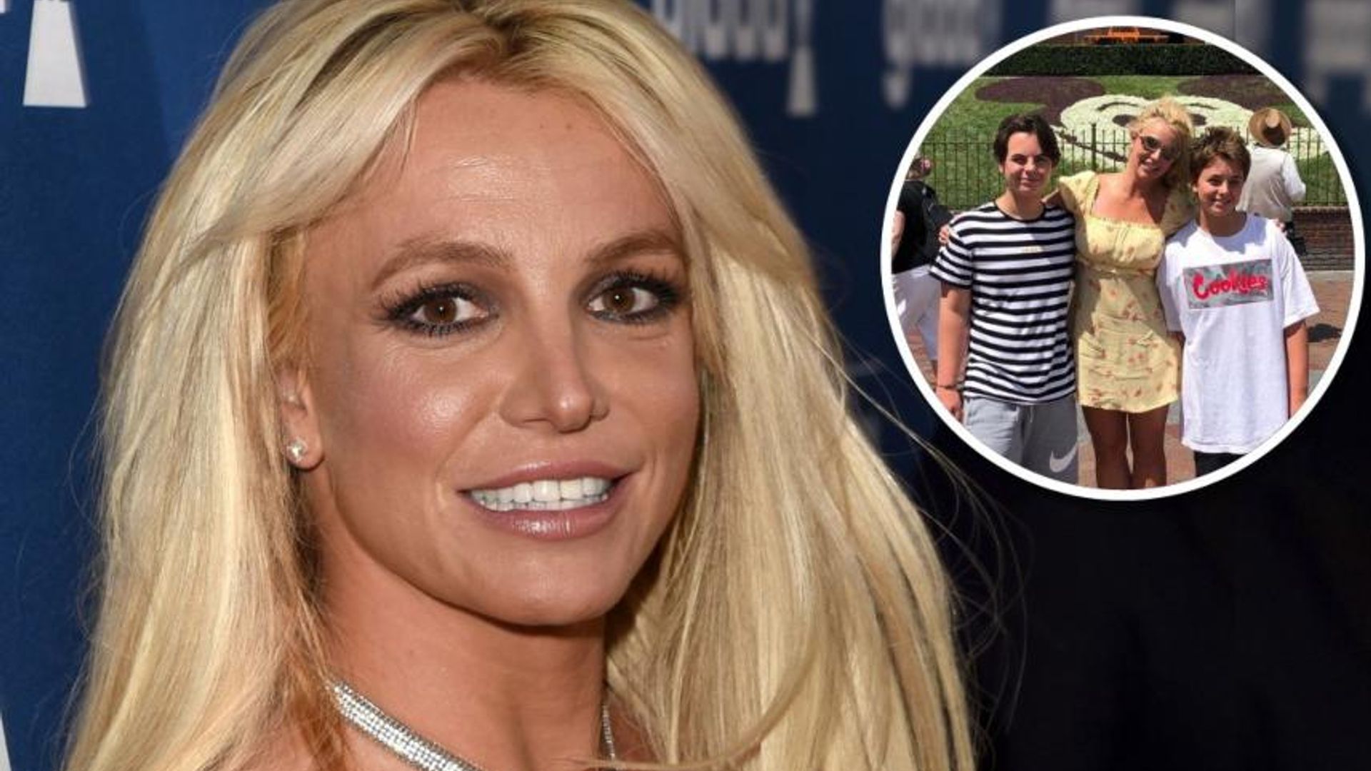 Britney Spears felicita a sus dos hijos, en medio de un sensible momento en su vida