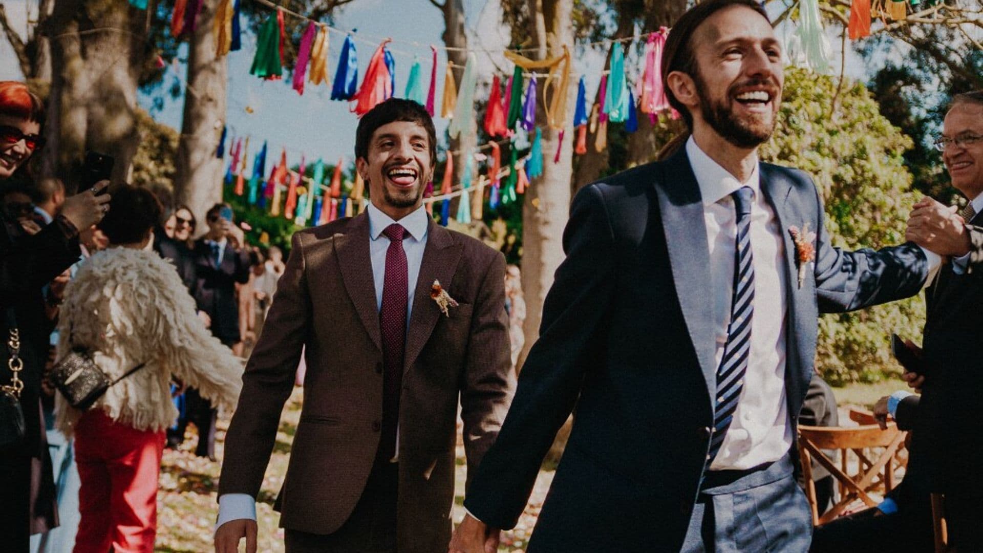 Todos los detalles sobre la romántica boda de Esteman y Jorge Caballero