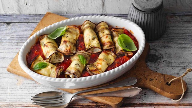 canelones berenjena