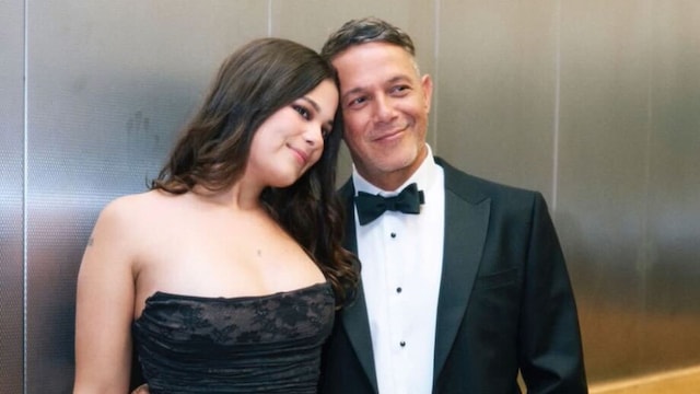 Alejandro Sanz y su hija Manuela