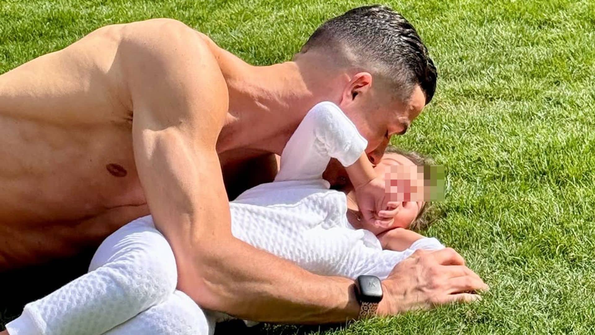 Bella Esmeralda derrite a Cristiano Ronaldo con un mensaje lleno de ternura