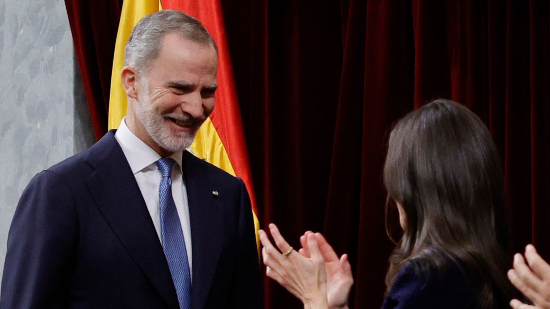 Los gestos más destacados de los Reyes en un acto marcado por la inesperada 'presencia' de Leonor