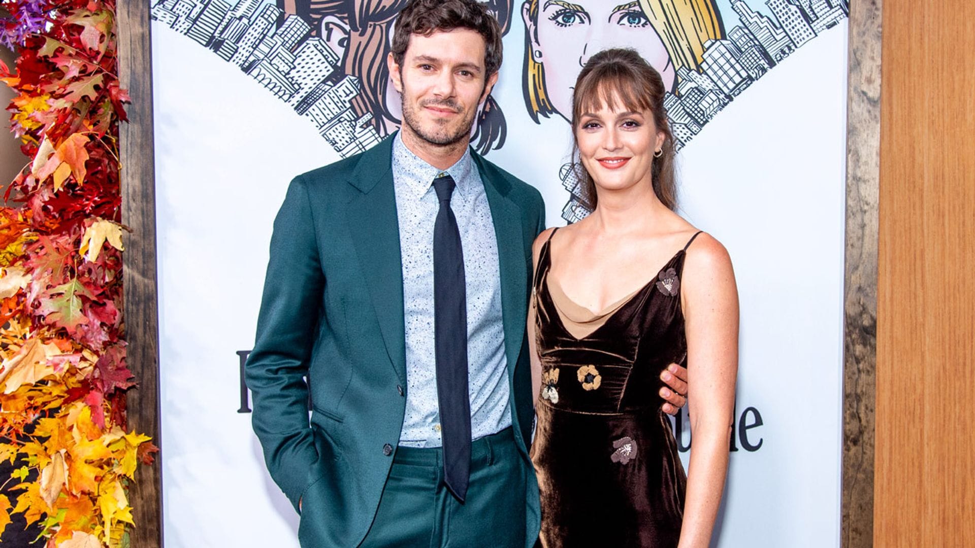 El inusual posado de Leighton Meester (Gossip Girl) y su marido, Adam Brody (The OC)