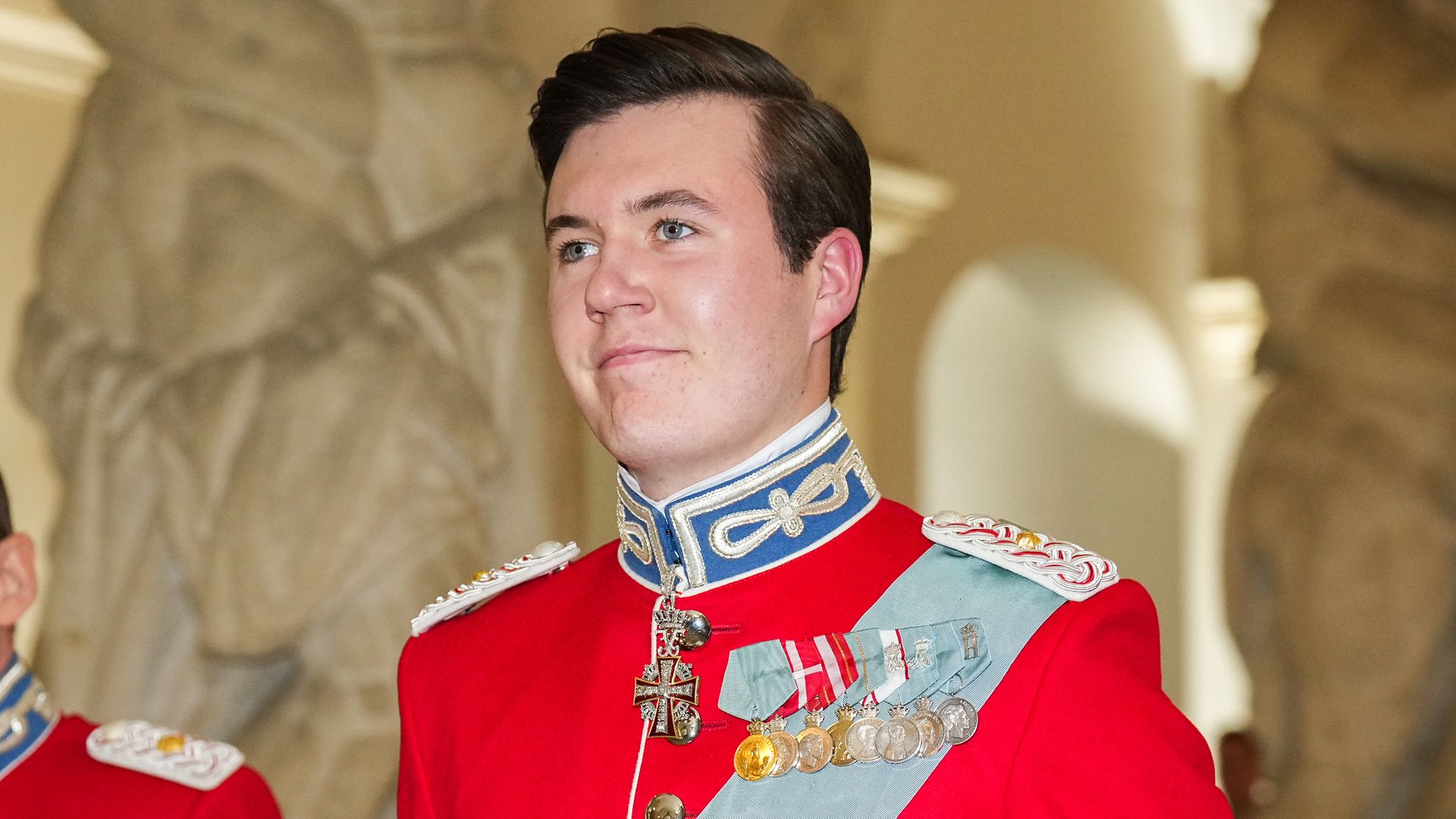 El príncipe Christian ha debutado en su primer banquete de Estado