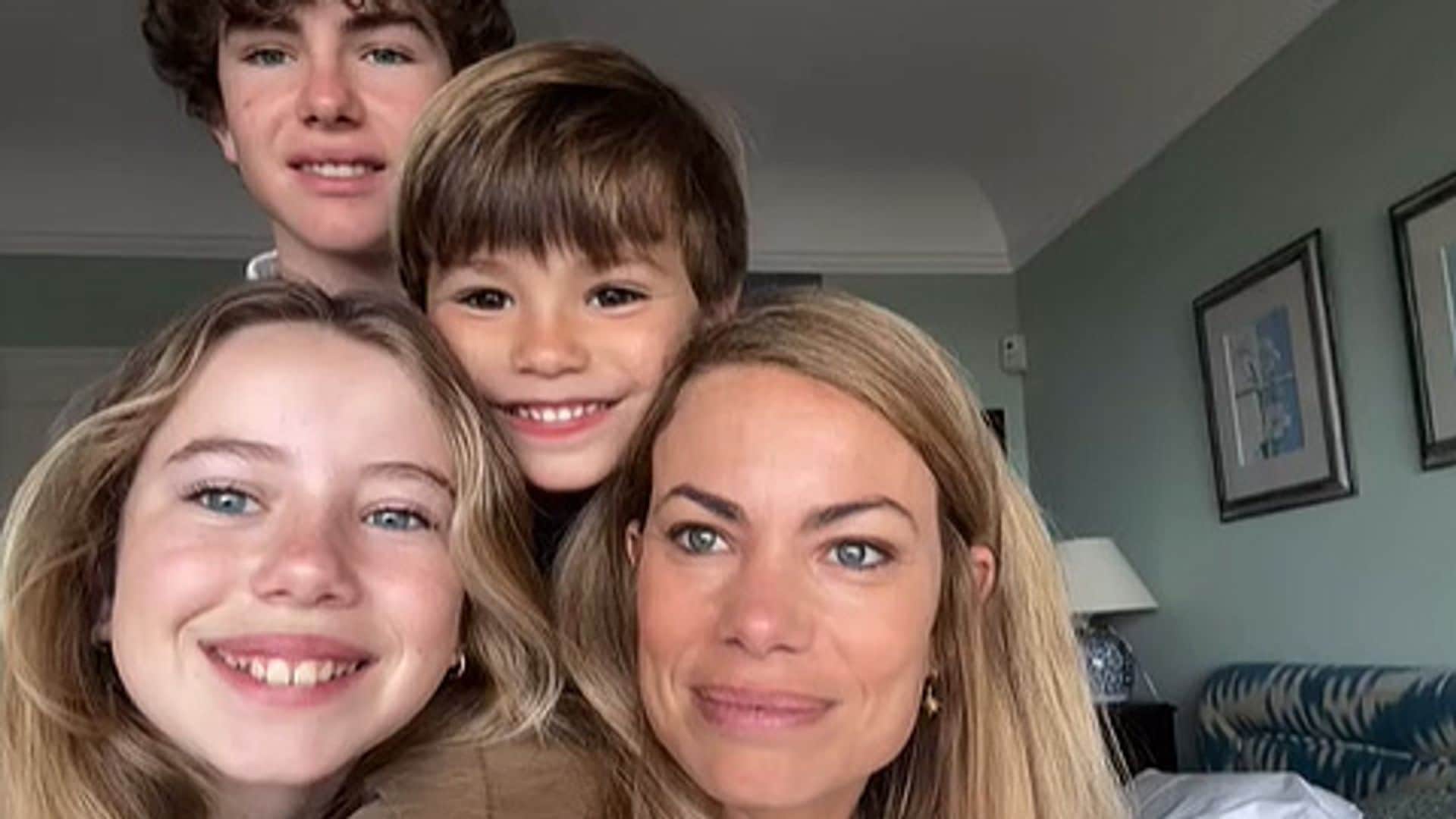 Cari Lapique y Carla Goyanes se refugian en la familia en su primera Semana Santa sin Caritina y Carlos Goyanes 