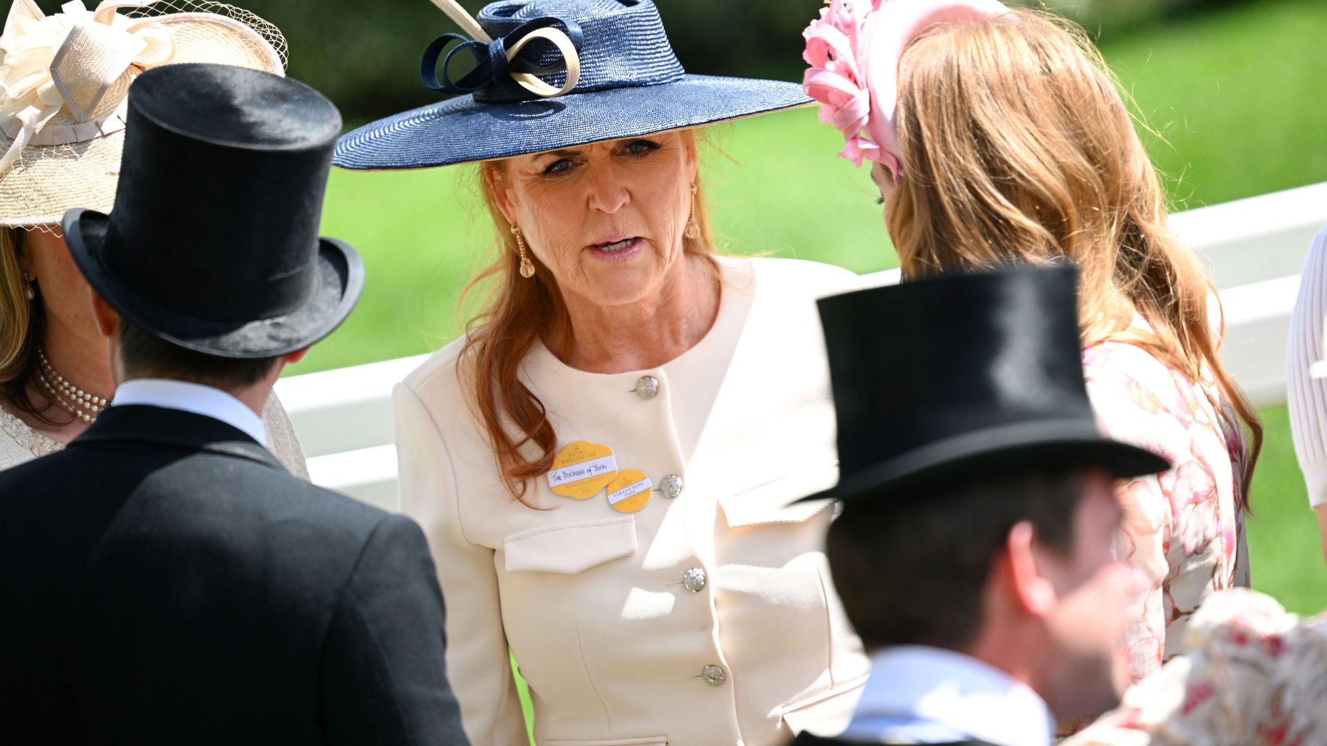 Sarah Ferguson en el segundo día de Ascot 2024