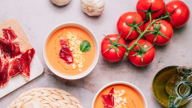Salmorejo, plato típico cordobés