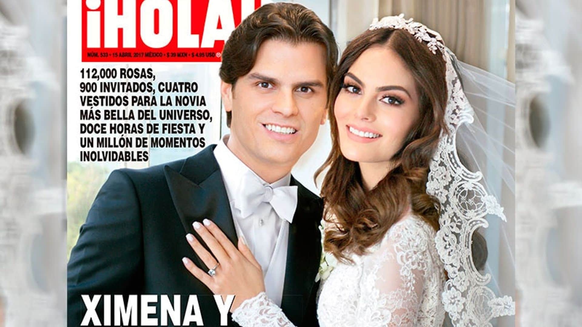 En HOLA Ximena Navarrete y Juan Carlos Valladares nos invitan a la boda mas fascinante del ano HOLA