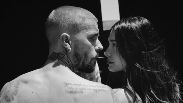 Justin y Hailey Bieber en lo que podría ser el nuevo video del cantante 