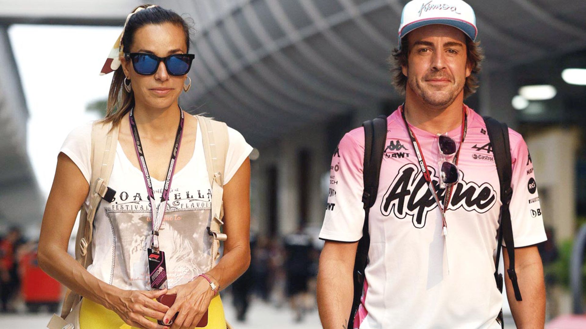 Fernando Alonso utiliza su 'fórmula favorita' para confirmar que tiene novia