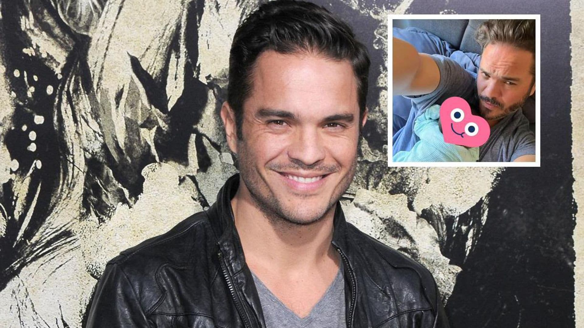 ¡Ya es papá! Kuno Becker le da la bienvenida a su hija