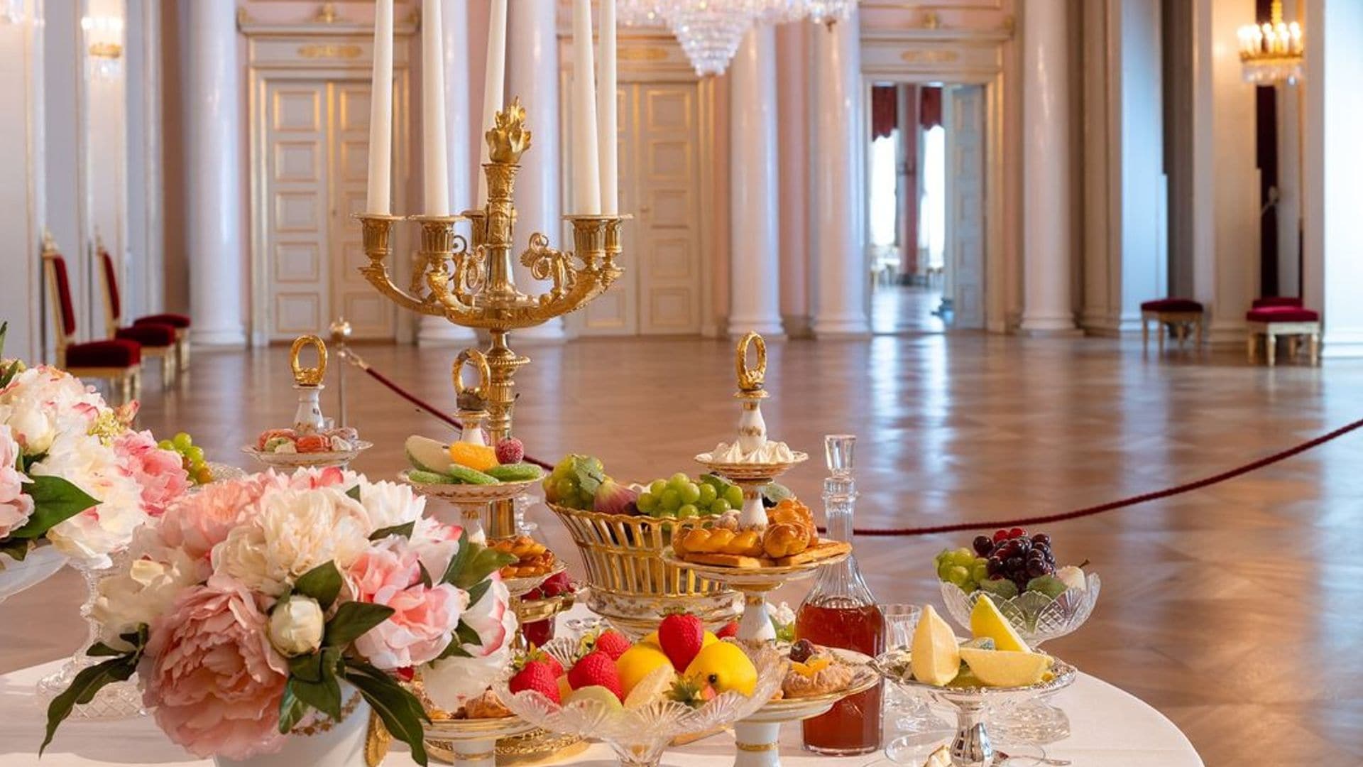 Salón Blanco del Palacio Real de Oslo