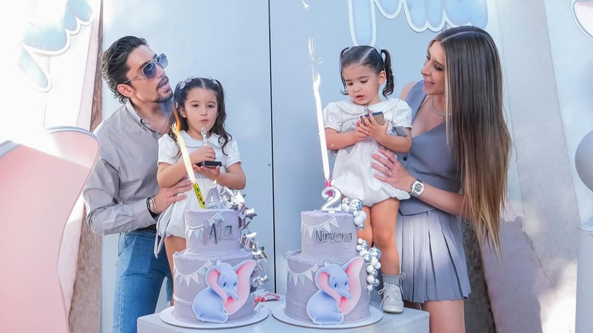 Alex Fernández comparte los divertidos detalles de la fiesta de cumpleaños de sus hijas