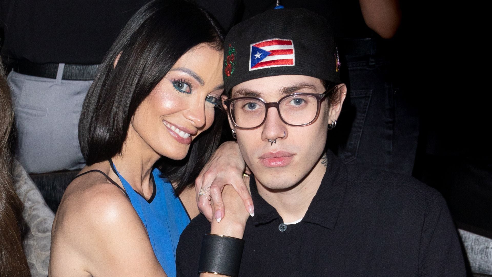 Dayanara Torres y su hijo Ryan Muñiz.