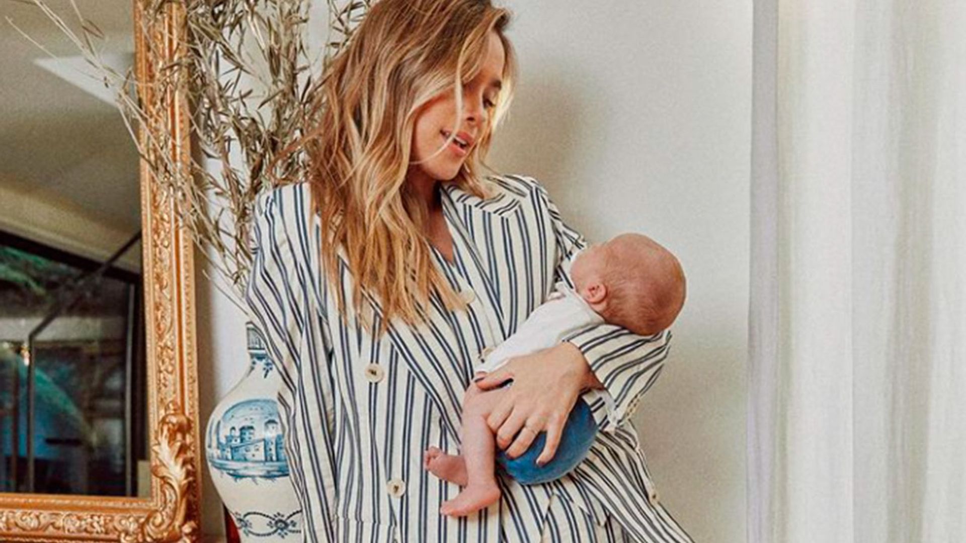 El entrenamiento de María Pombo con la mejor motivación: la visita de su hijo Martín