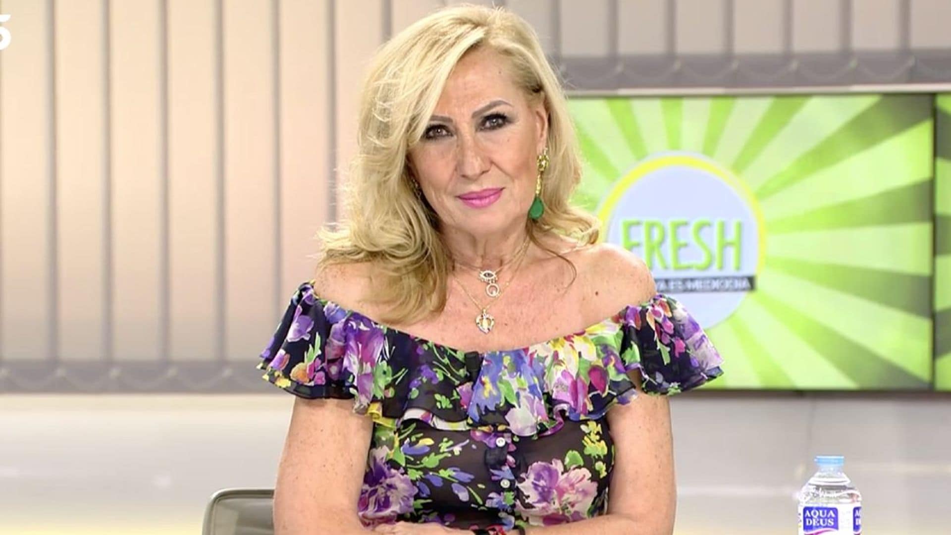 Rosa Benito y Amador Mohedano se emocionan en directo al hablar de su pasada relación