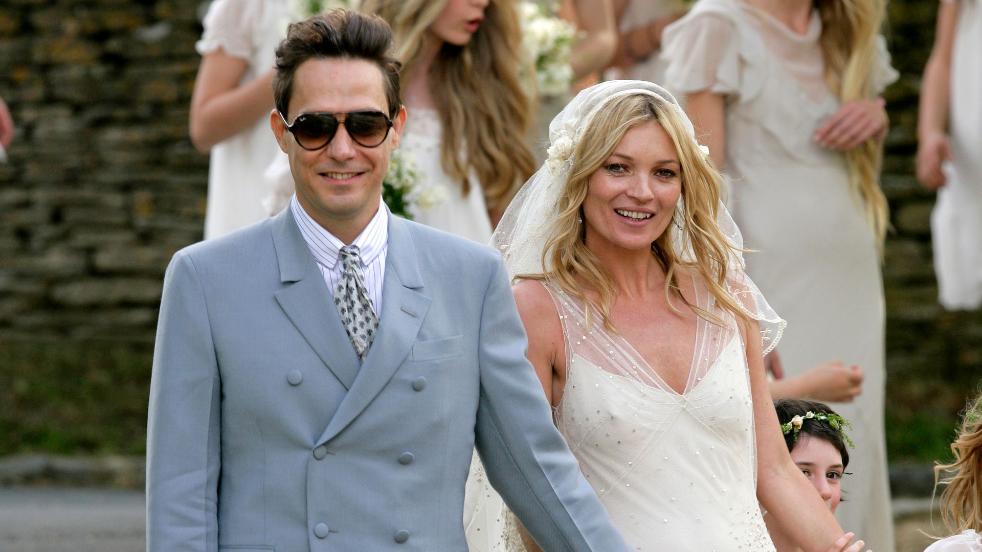Kate Moss y Jamie Hince en su boda en 2011