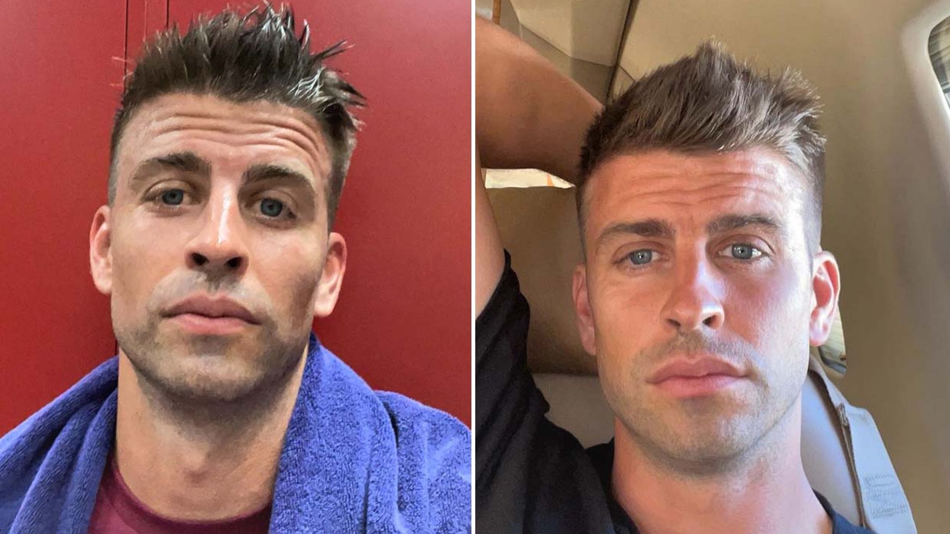 El misterioso caso de la serie fotográfica de Gerard Piqué: el mismo 'selfie' en lugares distintos durante dos semanas