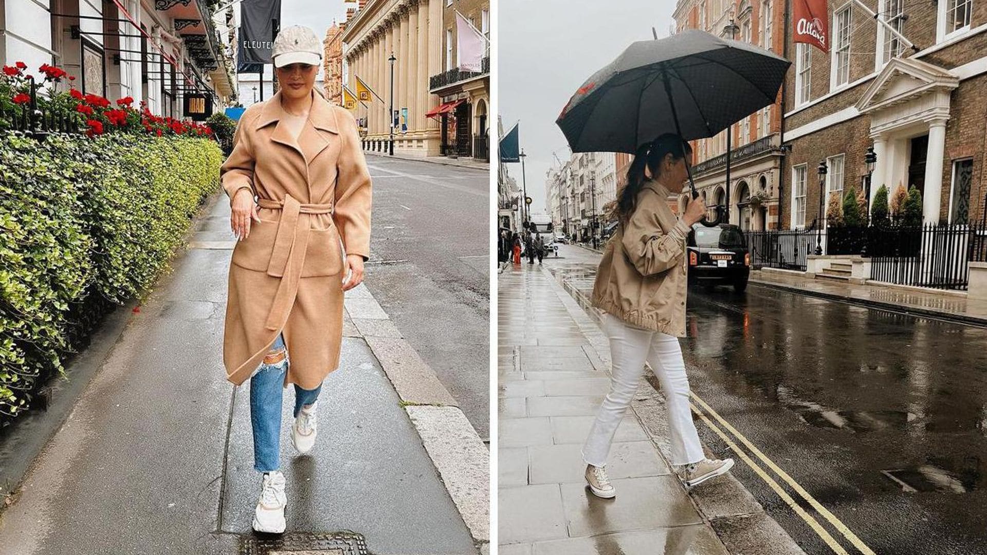 Chiquinquirá Delgado, en Londres junto a la mejor compañera de viaje: ¡su hija carlota!
