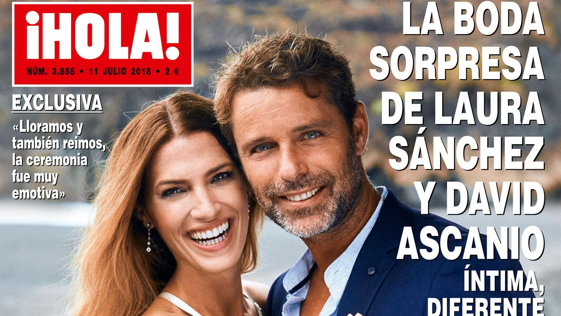 Laura Sánchez y David Ascanio se separan: recordamos su íntima boda de la que sólo ¡HOLA! fue testigo