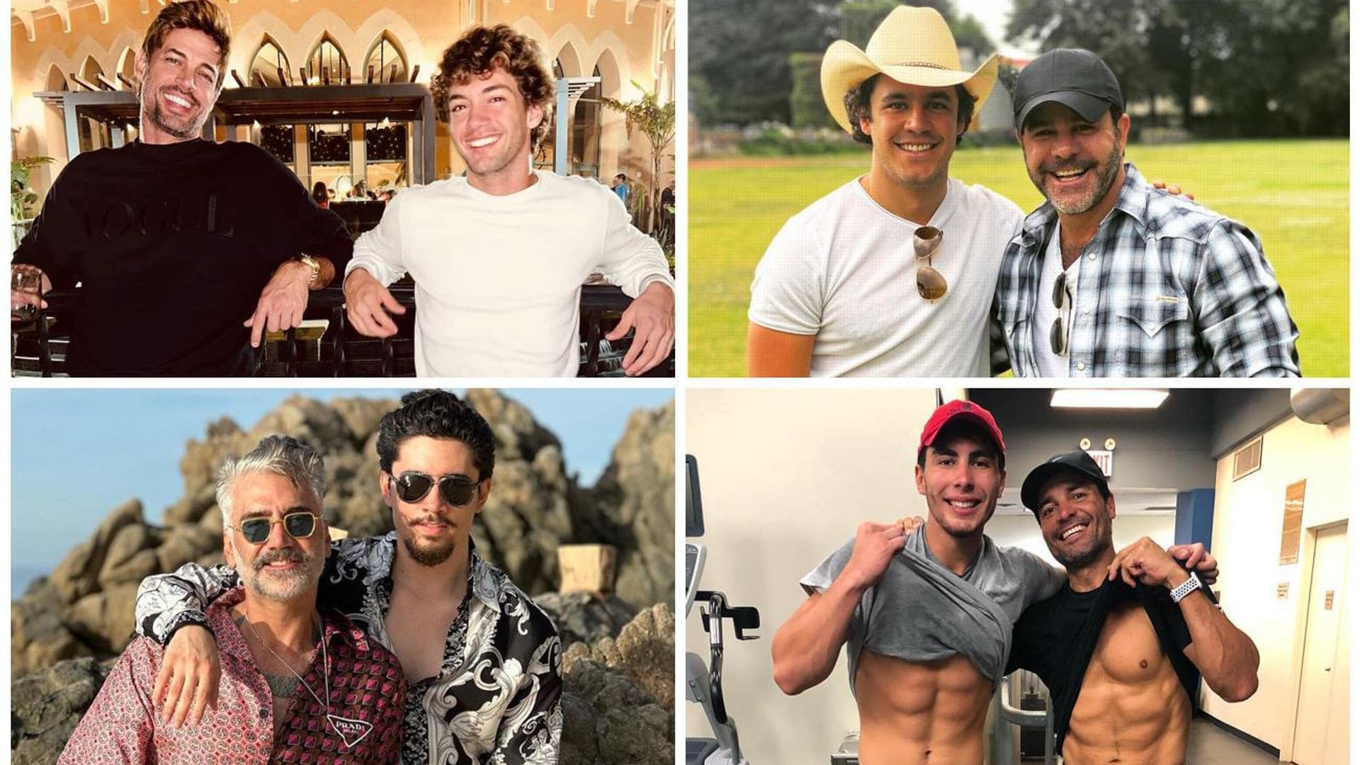 Famosos que tienen en sus hijos a sus mini clones