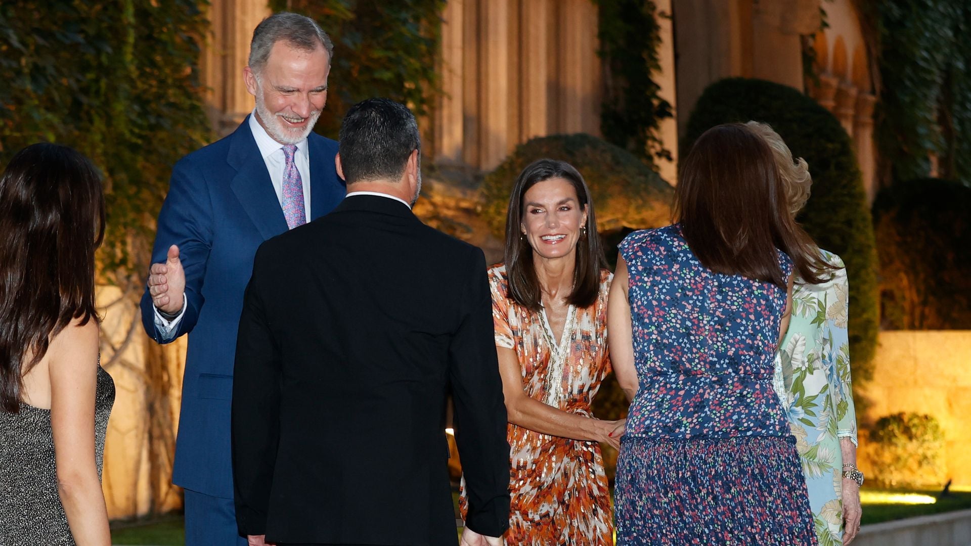 Este es el menú de la recepción de los Reyes en el Palacio de Marivent
