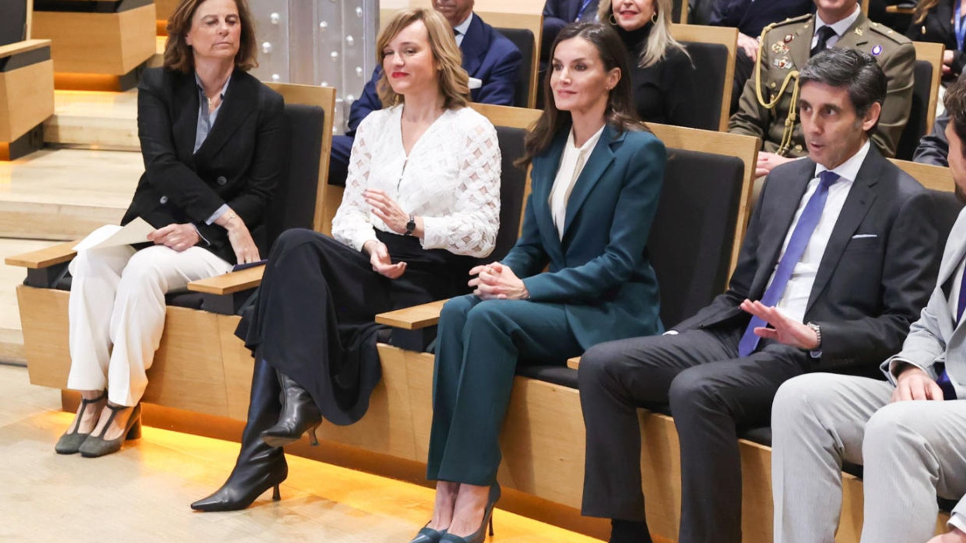 La reina Letizia, en la presentación de un documental sobre salud mental